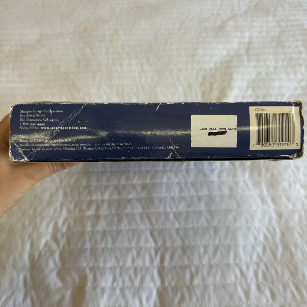 Sharper‎ Image Talking Pictures 36 Pictures / Messages Album NEW OPEN BOX